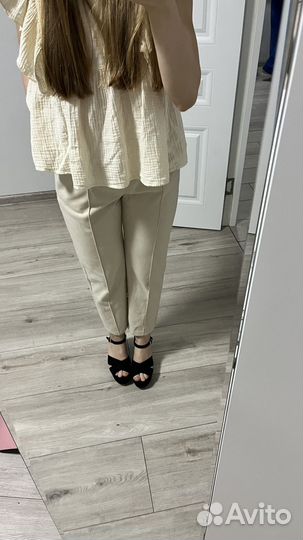 Утепленные брюки 42