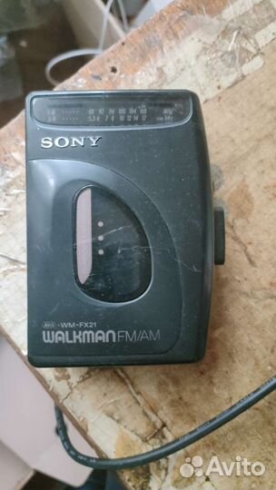 Кассетный плеер sony walkman