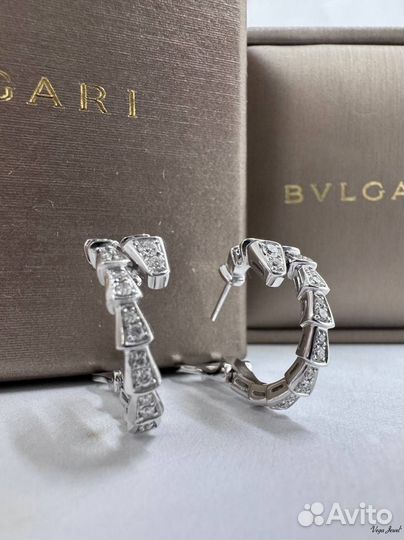 Серьги Bvlgari Serpenti Viper