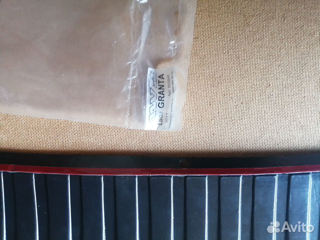 Накладка заднего бампера лада гранта