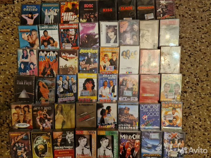 Аудиокассеты с записями