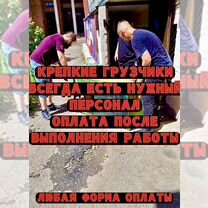 Грузчики Разнорабочие Переезды Грузоперевозки