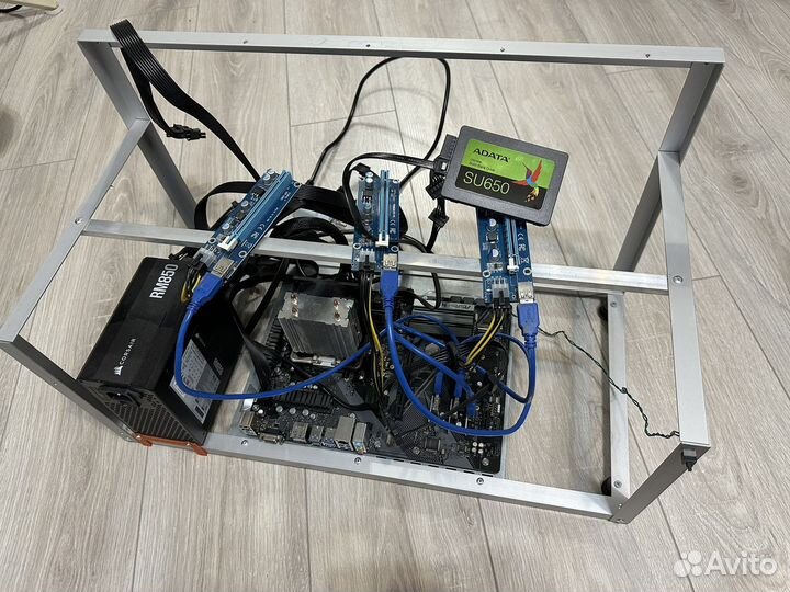 Майнинг ферма без карт