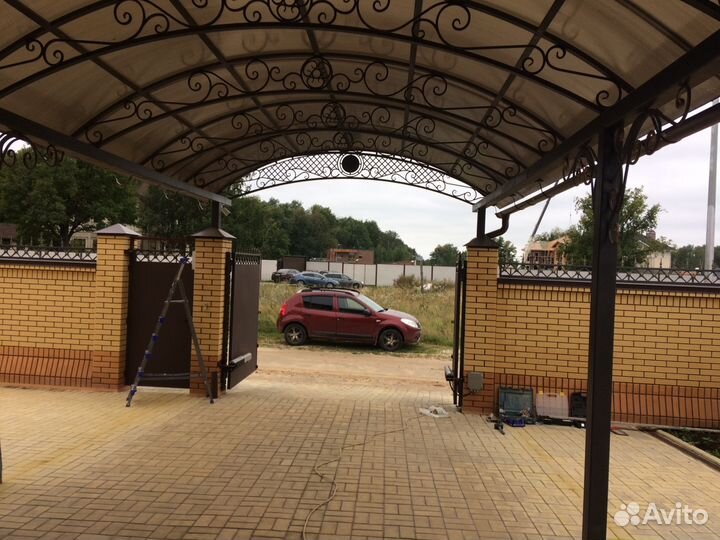 Художественная ковка. Навесы,ворота