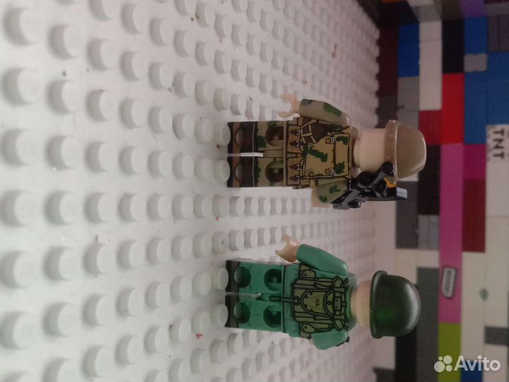 Минифигурки американского и японского солдата WW2