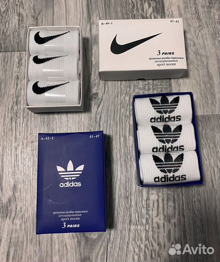 Носки женские и мужские в подарочной коробке