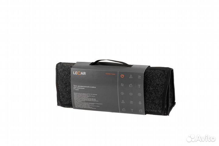 Трос динамический 7т, ширина ленты 70мм, 6м, сумк