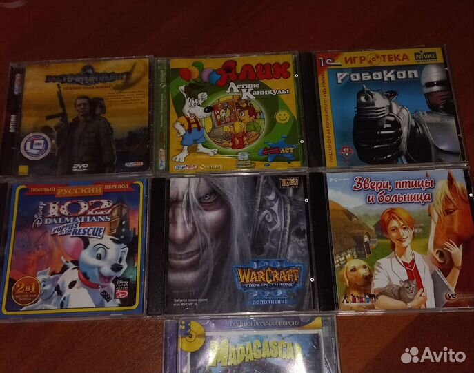 DVD диски с играми