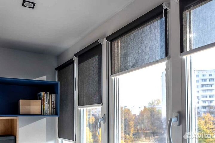 Рулонные шторы полупрозрачные на заказ