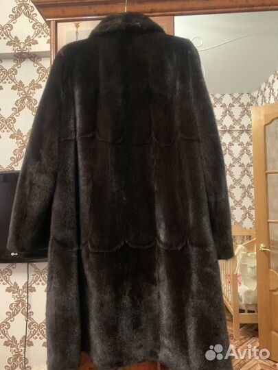 Шуба норковая «Чёрный бриллиант»
