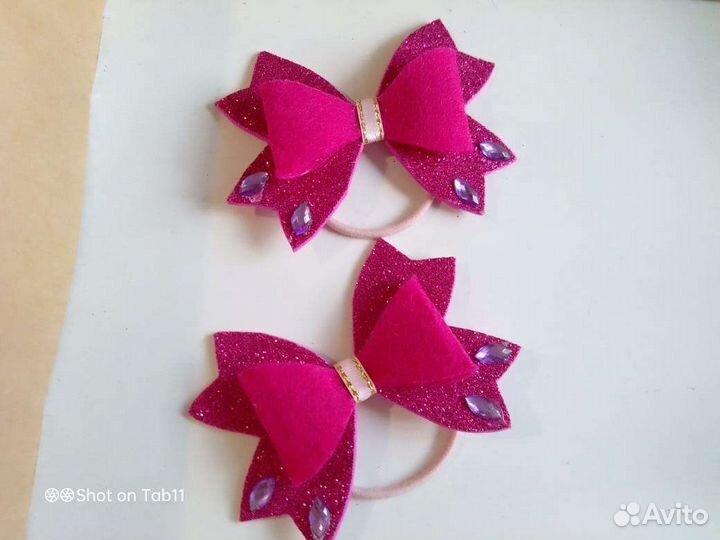 Резинки для волос ручной работы