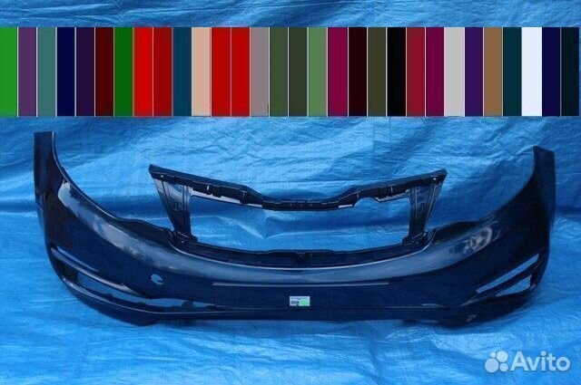 Бампер передний Kia Rio 2015-2017 в цвет