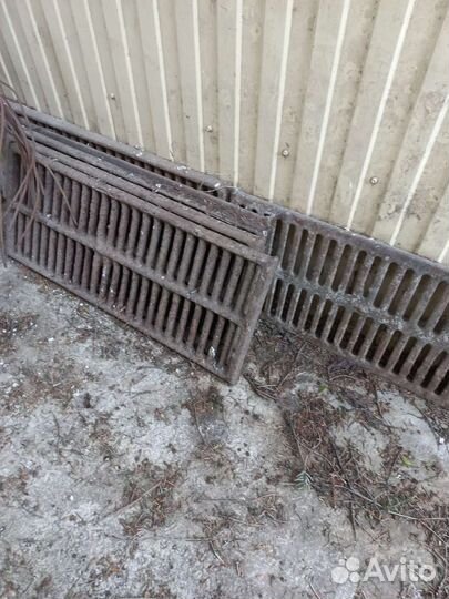 Чугунные ливневые решетки