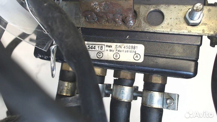 Газовое оборудование Volkswagen Golf 4, 2001