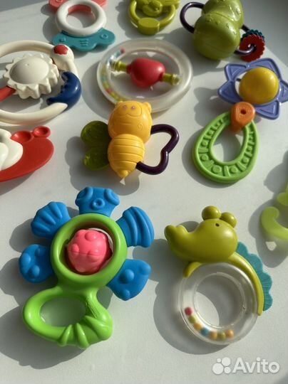 Погремушки прорезыватели
