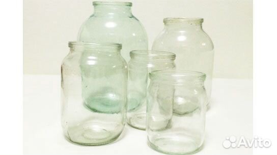 Банки стек для консерв. 3х л, 0,7, 0,350,0,250