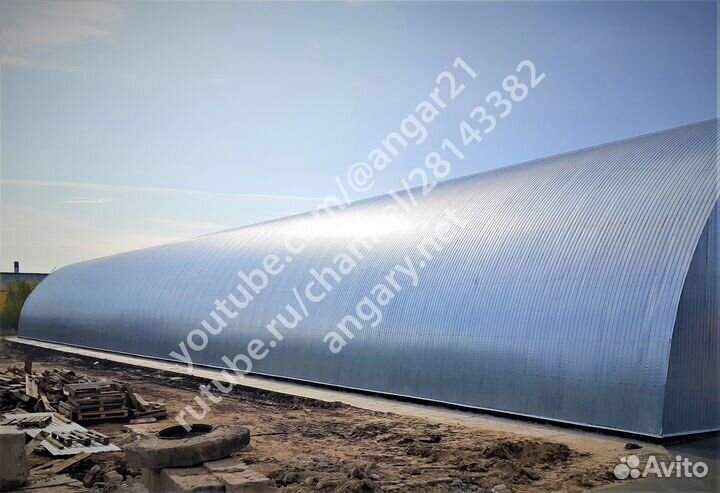 Ангар под ключ 1037 m2