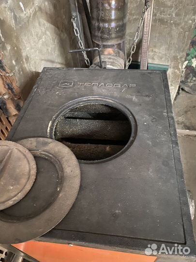 Твердотопливный котел бу теплодар