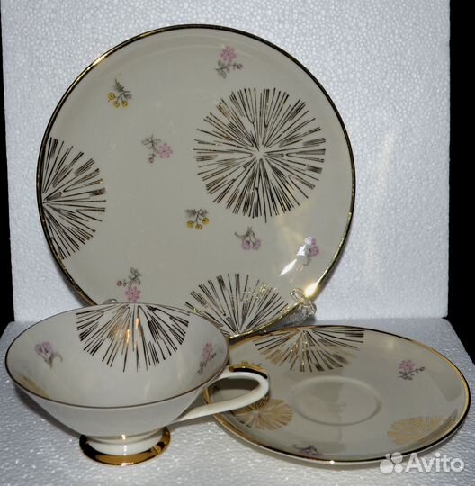 Чайное трио, Hutschenreuther Arzberg Bavaria