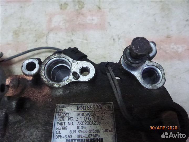 Компрессор кондиционера Mitsubishi Lancer CS1A