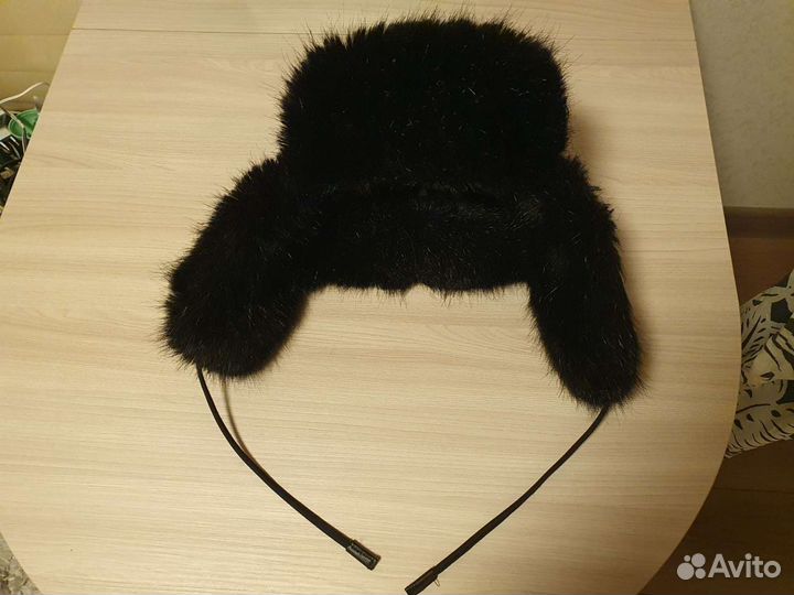 Мужская зимняя шапка ушанка 54