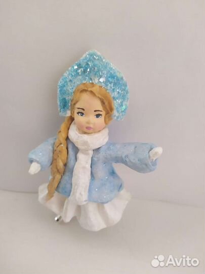 Елочная игрушка Снегурочка