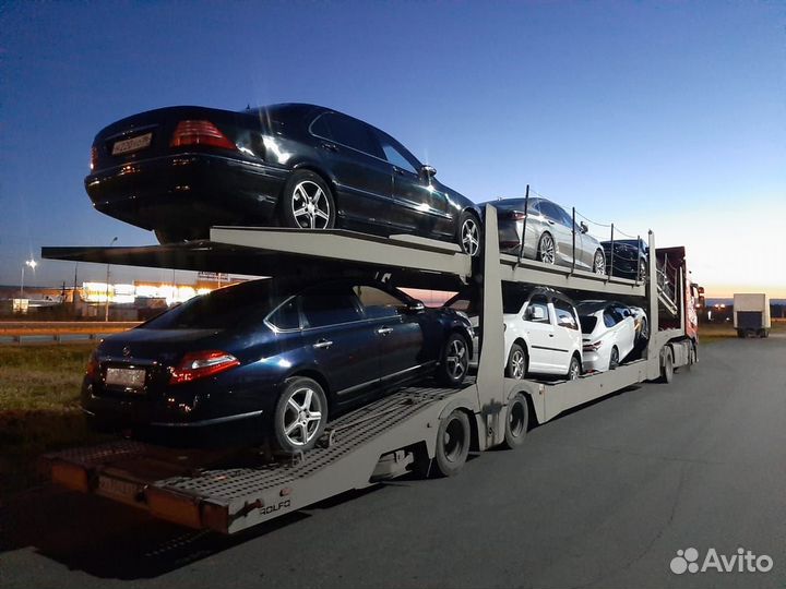 Перевозка автомобилей на автовозе Омск - Самара
