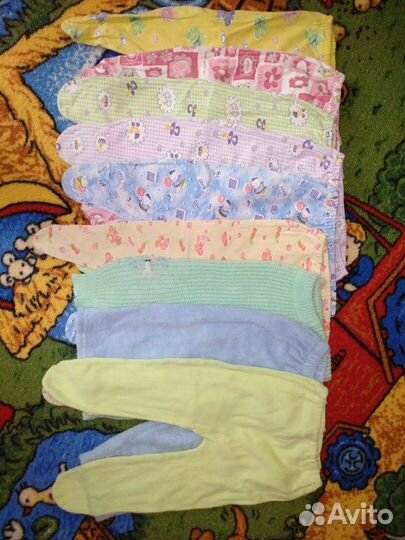 Ползунки от 0 до 6 мес