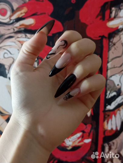 Наращивание ногтей на дому