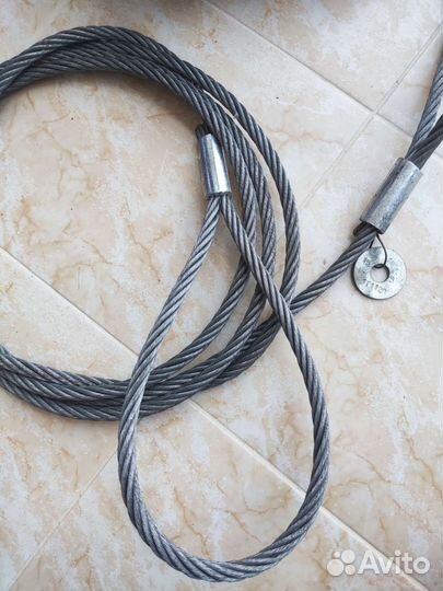 Стальной Буксировочный трос 15т, 5м