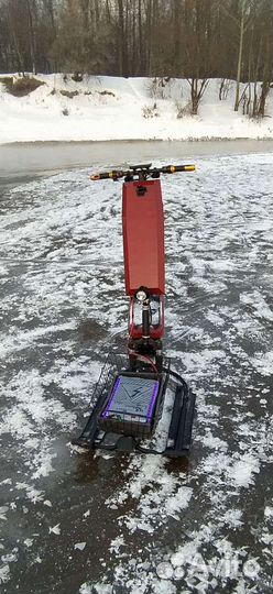 Электроснегоход. Сноубайк