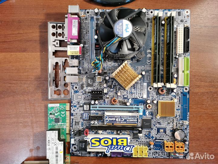 Материнские платы с процессорами