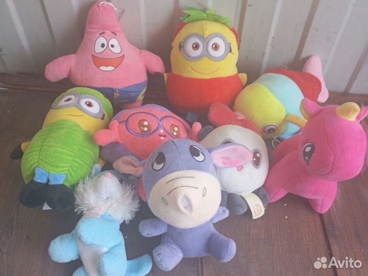 Мягкие игрушки пакетом