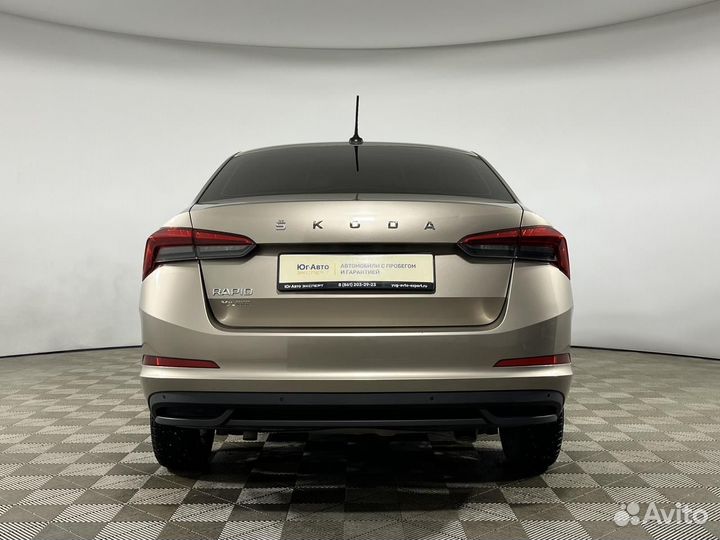 Skoda Rapid 1.6 AT, 2020, 79 800 км