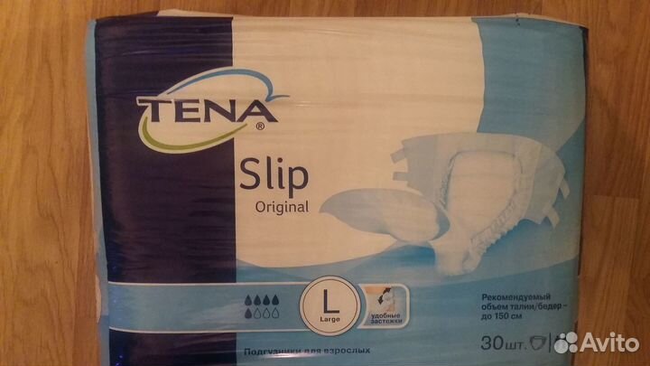 Памперсы для взрослых Tena размер L 3 номер