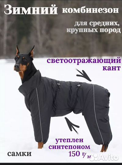 Комбенизон зимний Osso для собак