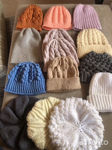 Шапка вязаная