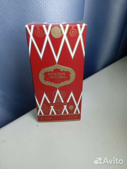 Духи винтаж Красная Москва