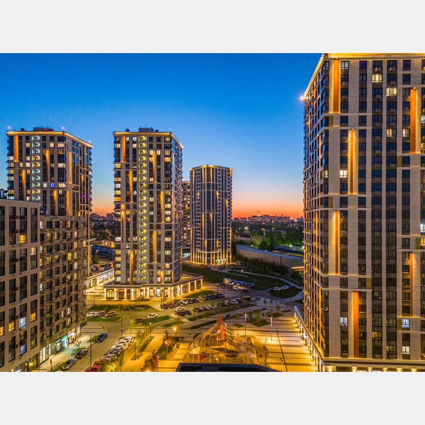 1-к. квартира, 39,8 м², 3/25 эт.