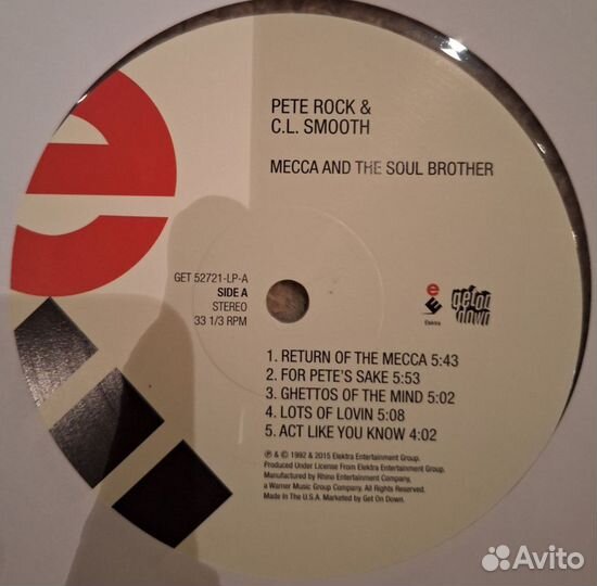 Pete Rock & C.L. Smooth – Mecca And The Soul Broth