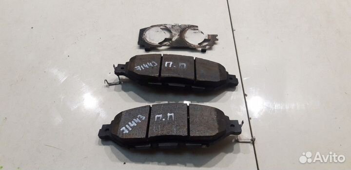 Колодки тормозные (передние правые)