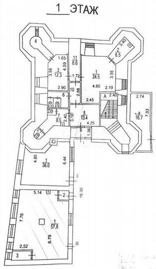 Продажа здания (осз) 1055 м2 м. Комсомольская