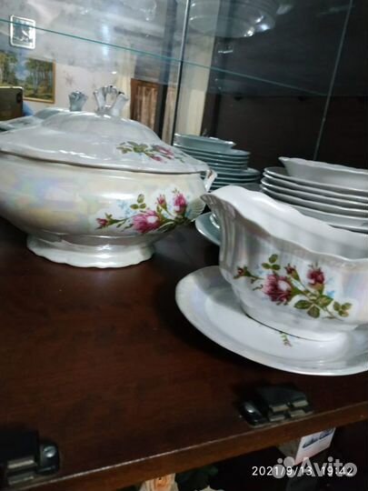 Столовый сервиз Роза польской марки Chodziez