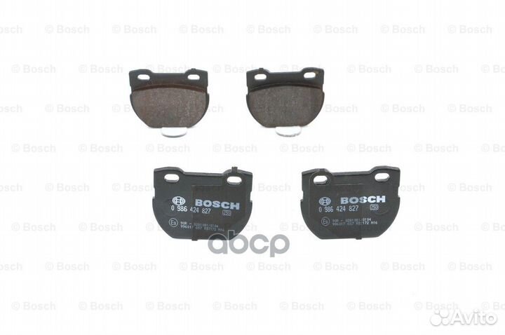 Колодки тормозные дисковые 0986424827 Bosch