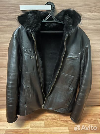 Дубленка коженная