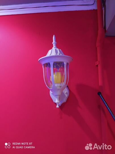 Светильники металлические 2 шт(улица,помещение)