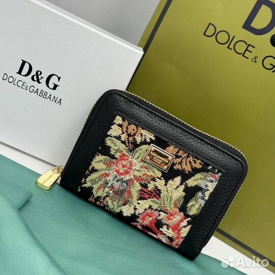 Кошелек Dolce Gabbana женский натуральная кожа