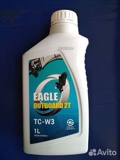 Масло eagle outboard 2T TC-W3