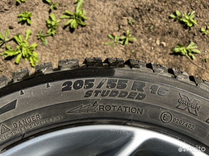 Комплект зимней резины Mishlen на литых дисках r16