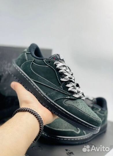 Кроссовки Nike Air Jordan 1 Low x Travis Scott